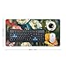 Dark Green Plants Desk Mat Non-Slip Laptop Writing Pad Large Keyboard Mousepad with Rubber Base 23.6