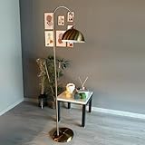 lampe chevet metal cuivre INFORMATIONS TECHNIQUES & MATÉRIAUX DE HAUTE QUALITÉ : Le lampadaire est en métal (taille : comme illustré), culot de l'ampoule : E27. Il est possible d'utiliser des ampoules LED, halogènes et rustiques de 60 watts maximum. Ampoules non comprises dans la livraison. Tension : 120-240V