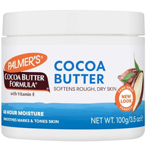 Palmer'S Fórmula de manteca de cacao Palmer de tamaño 3.5Z de la mantequilla de coco de la palma para la piel áspera y seca