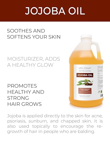 Velona Jojoba Oil - 64 Oz | 100% Pure And Natural thumb #1