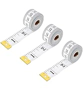 3 PCS Tape Measure, Measuring Tape, Body Tape Measure, Soft Tape Measure, Fashion Tape, White Mea...