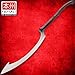 Honshu Khopesh | 19 1/2” 7Cr13 Stainless Steel Blade | Injection Molded Nylon Handle | Egyptian-Style Sword | Premium Leather Cover | 45 18