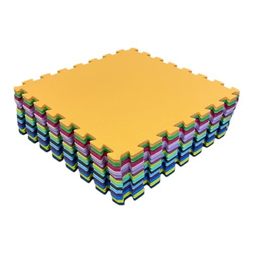 Kit 16 Peças Tatame Eva Infantil 50 x 50 x 1 cm