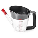 OXO Good Grips Fat Separator, White/Black 1 Litre