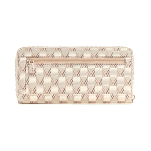 GUESS Women's G Wave Large Zip Around Wallet, Clutch3