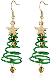 Christmas Earrings for Women, Xmas Tree Earrings, Christmas Jewellery for Girls, Cute Christmas Style Jewelry