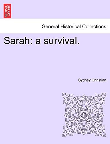 Sarah: A Survival.