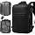 Vacuum Seal Travel Carry On Backpack 60L with Pump Fits 17" Laptop