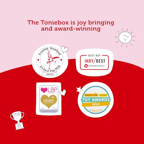 tonies Favourite Children's Bedtime Songs and Lullabies Audio Character - 20 Tracks, 50 Min, Ages 3+, Requires Toniebox