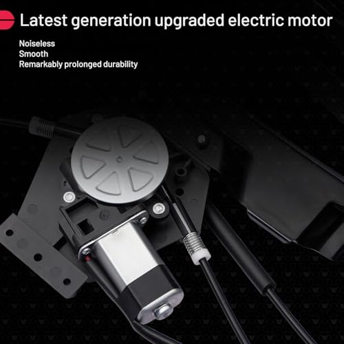 Image of BDFHYK 741-814 Power Window Regulator With Motor Front Right, Compatible with 2002-2008 Ford Explorer, Compatible with 2007-2008 Ford Explorer Sport Trac, Compatible with 2002-2008 Mercury Mountaineer