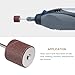 uxcell 12 Pcs 1-1/2 Inch Sanding Sleeves Sandpaper Set 80 Grit with 1 Inch Drum Mandrels for Rotary Tools