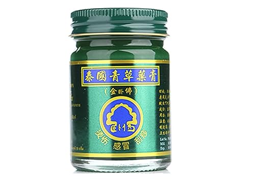 HANI PO™ PHOYOK PHOHERB - ORIGINAL THAI GREEN HERBAL BALM - Thailand - 50g Pack of 1Pain relief balm | Oil for elder women | Men Pain relief balm for adult | Pain relief oil for women | Mens | Pain relief balm for girls | boys - Imported Products
