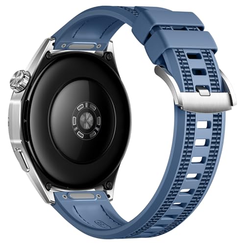 Image of One Click 22mm Strap Compatible with Huawei Watch GT6 Pro GT 6 46mm Band Nylon Silicone Replacement GT5 GT4 Strap Compatible with Garmin Venu 4 Bands 45mm,GTR 4,Bip 6,Vivoactive 4