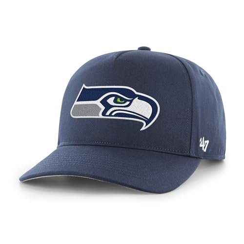 Casquette Seattle Seahawks '47 Hitch bleu marine ajustable pour fan de NFL