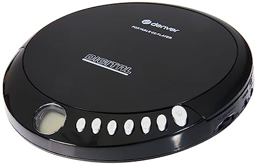 Discman Denver DM-24. Reproductor de CD portátil. Compatible con CD, CD-R y CD/RW. Auriculares incluidos | Ya disponible en tu tienda friki favorita! En mundofriki.es!