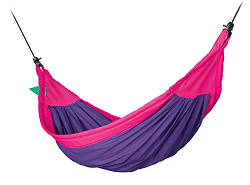LA Siesta - Moki Lilly - Kinder-Hängematte aus Bio-Baumwolle + integrierter Befestigung
