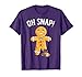 Gingerbread Man Oh Snap Christmas Funny Xmas Cookie Baking T-Shirt