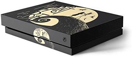 Skinit Decal Gaming Skin Compatible with Xbox One X Console - Officially Licensed Disney Jack and Sally Meant to Be Design