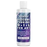 Falling in Art 8.45 Oz Silicone Pouring Oil, Cell Activator for Acrylic Pouring, 100% Pure Silicone Medium Compatible with Acrylic or Watercolor Painting