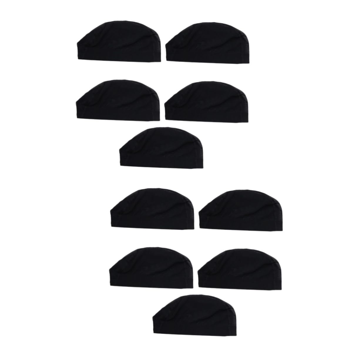 Didiseaon 10 Piezas hair topper Red elástica para pelucas Accesorios para pelucas Gorra de red para pelucas elástico gorra de malla sombrerería red para el cabello bombín