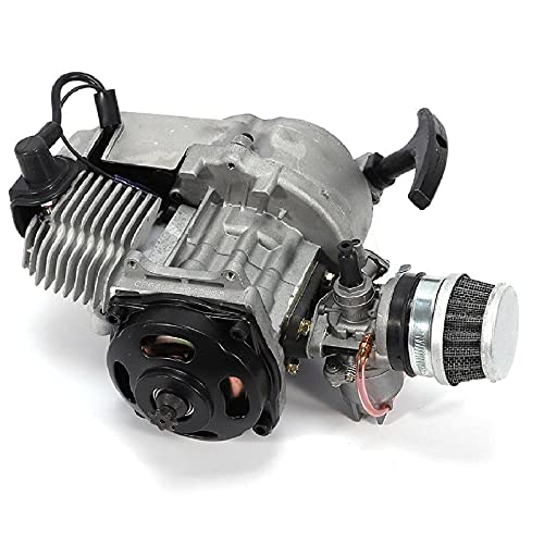 image for CNCEST 49CC 2-Stroke Engine Motor, Pull Start Engine for Pocket Bike M