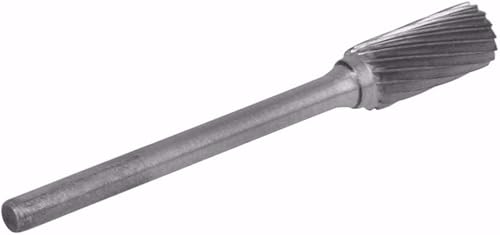 Vista 35 de Utoolmart Limas rotativas de carburo de tungsteno de 0.118 in, vástago de 0.118 in, herramienta de rebabas rotativas de forma cilíndrica dentada