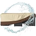 Patio Furniture Covers Waterproof Heavy Duty for Table and Chairs, Rectangular Outdoor Furniture Set Cover, Anti-Fade, Tear/Water Resistant Patio Furniture Set Covers, 110"L x 84"W x 28"H