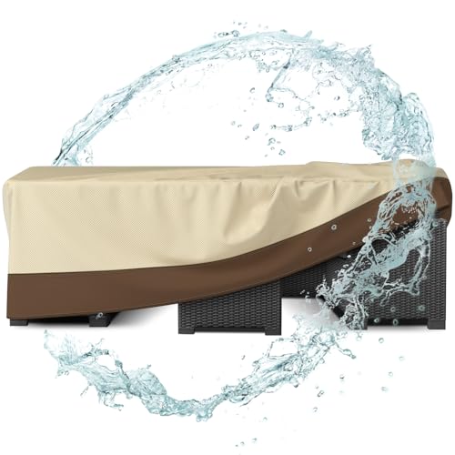 Patio Furniture Covers Waterproof for Table and Chairs, Rectangular Outdoor Furniture Set Cover, Anti-Fade, Tear/Water Resistant Patio Furniture Set C