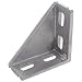 Produktbild 10 x Winkel, 20/40 mm, für M5, Nut 5, Alu-Druckguss, blank