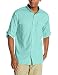 Columbia Blood and Guts III Long Sleeve Woven Shirt, Gulf Stream, X-Large