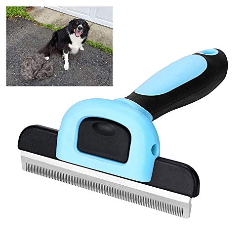 Tylu Pet Grooming Brush Dog Brush and Cat Brush Pet Deshedding Brush Professional Grooming Tool Effectively Reduces Shedding by Up to 95% Professional Deshedding Tool - Make Beautiful Hair for Pet