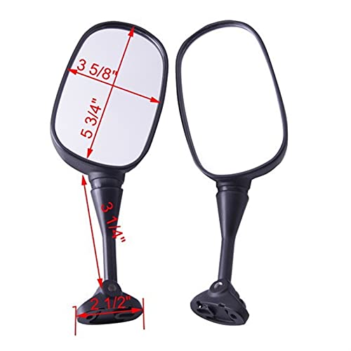 Accesorios de motocicleta espejos retrovisores CBR 600 F4 F4I 1999-2002 2