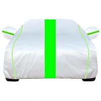 Autohoes Waterdicht Voor Kia Picanto 2003-2022 2023 2024, Volledige Autohoes Outdoor Zon Regen Stofkras, Bescherming tegen alle weersomstandigheden, Duurzaam UV-bestendig met reflecterende strips