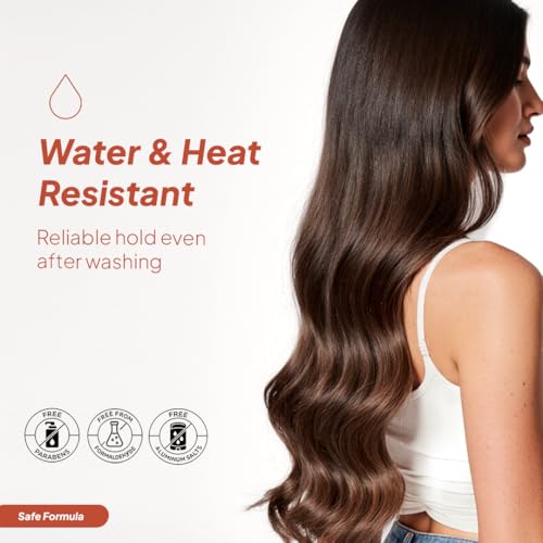 Colle kératinique pour extensions transparente résistante à l'eau 10 bâtons - 6
