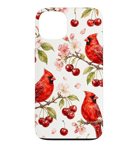 ���b�h�J�[�f�B�i�� �� ���� �ԕ� �t���[�c�� �X�}�z�P�[�X iPhone 13 �p
