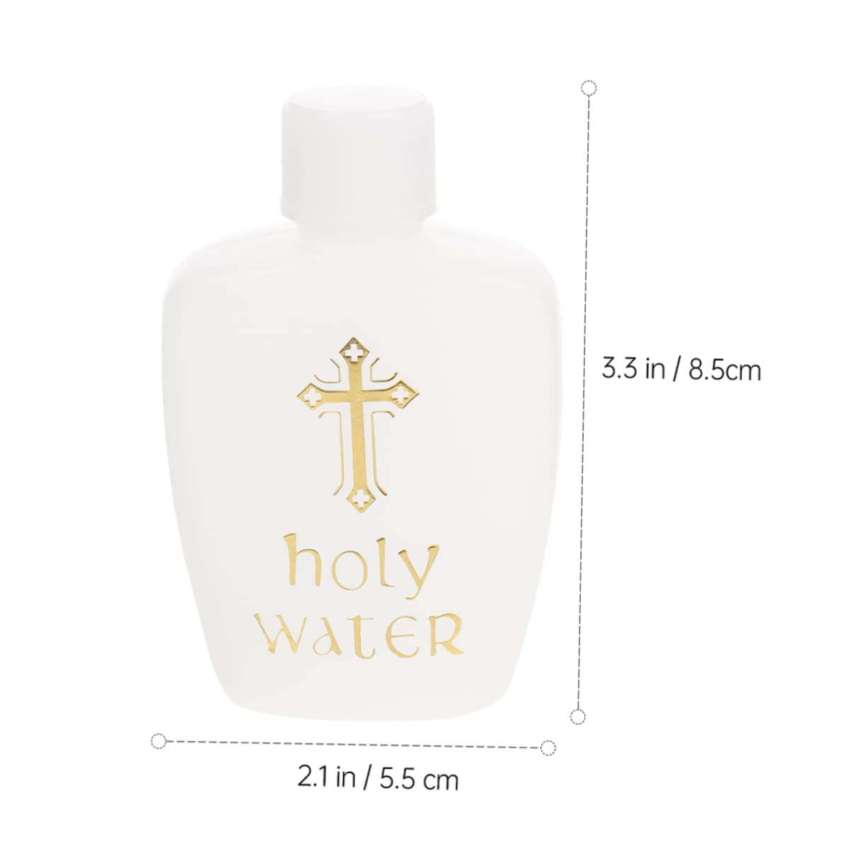 Ciieeo 20 Pz Bottiglie Decorative Acqua Santa Cattolica Piccole Contenitori D'Acqua Sacra Per Battesimi E Feste Religiose Decorazioni Battesimale