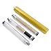 TUXING 4500Psi Air Compressor filter,Pcp Water Oil Separator Molecular Sieve Diving Separator with 8mm Female and Male Quick Connector for Pcp Air Rifle Scuba Tank Charging L350*OD49*ID36mm Gold