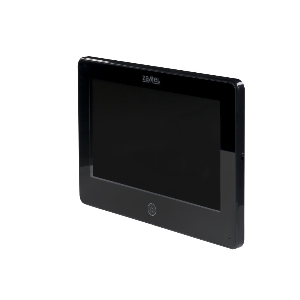 Interphone Noir Entra VP-809B filaire avec carillon intégré pour portail