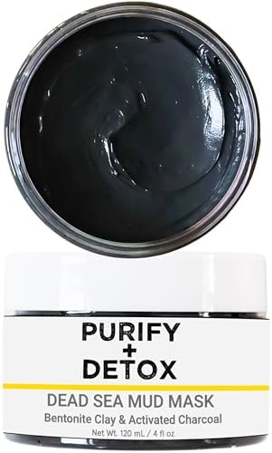 Doppeltree Charcoal Mud Mask Bentonite Clay Pore Minimizer and Clarifier