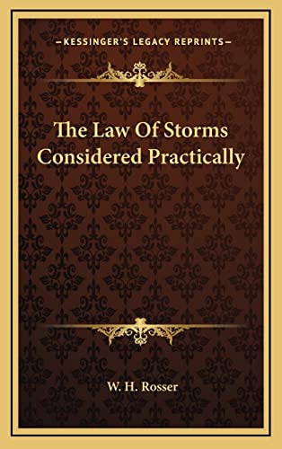 The Law Of Storms Considered Practically