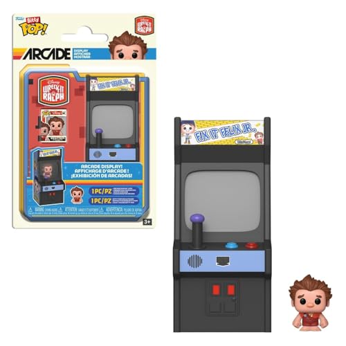 Funko Pop Bitty Arcade: Wreck It Ralph - Collectable Vinyl Figure - Gift Idea - Official Merchandise - Toys for Kids & Adults - Sci-Fi Fans - Model Figure for Collectors and Display