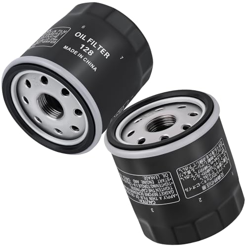 49065-0724 Oil Filter for kawasaki FX850V FX751V FJ180V FX801V FH381-721V FX921V FH601-770D FH601D FH641V KAF300 400 620 FX751-FX1000V Models,Club Car 1016467，49065-7010 AM107423 Engine Oil Filter