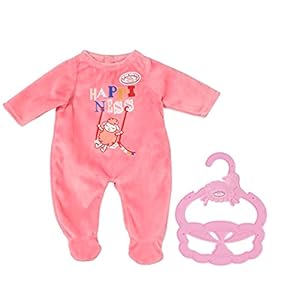 Baby Annabell 706312 Little Romper Pink 36cm-for Toddlers 1 Year & Up-Easy for Small Hands-Includes Romper & Hanger