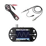 Lectura precisa: el osciloscopio digital proporciona lecturas precisas, lo que le permite analizar señales con confianza y tomar decisiones informadas