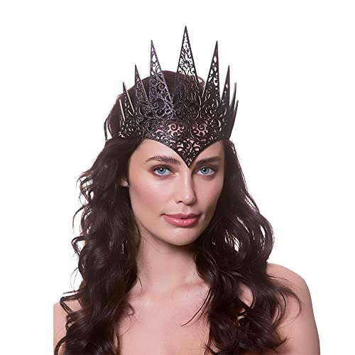 Wicked Costumes Fantasy Crown Fancy Dress Accessory - Black