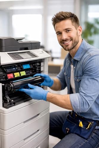 HP CF540A (203A) ve Canon CRG-054, Canon CRG-067 Uyumlu Muadil Toner, Yüksek Baskı Kalitesi, Uzun Ömürlü, Çipli, Lazer Yazıcı Kartuşu, Ofis Ev Okul İçin, Profesyonel Kalite (Siyah) - Görsel 7
