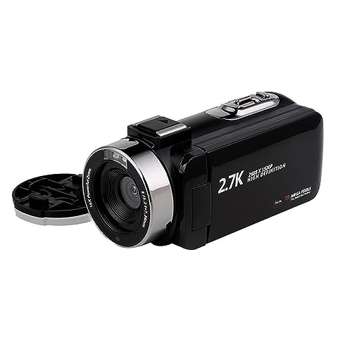 Caméscope 2.7K haute définition pour débutants et enfants, caméra DV écran LCD