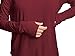 C9 Champion Women's Fashion Long Sleeve T-Shirt, Mulled Berry, S