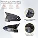 BDBO Mirror Caps for F10 - Durable Quality Carbon Fiber Look, Mirror Covers Compatible with F10 F11 F18 5-Series 2014-2018 - Upgrade Your Ride Now