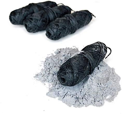 Me Mother Earth Charcoal Dental Floss Refill, Waxed, Black, 12 Pack image 5